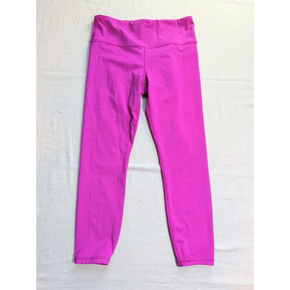 Athleta Elation Train 7/8 Tight Leggings Magenta Pink High Rise Medium